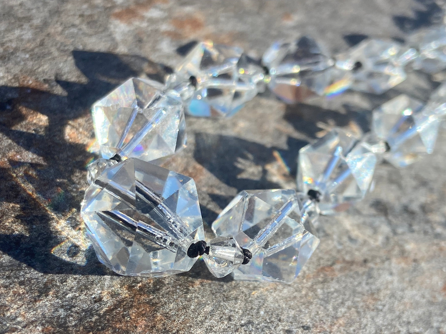 Rockin crystal necklace