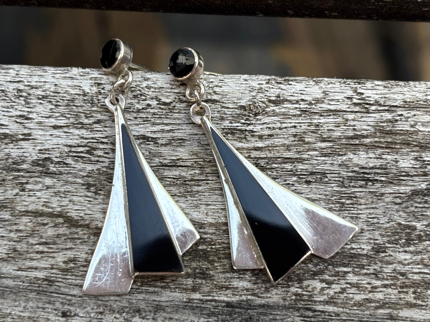 Black and silver
