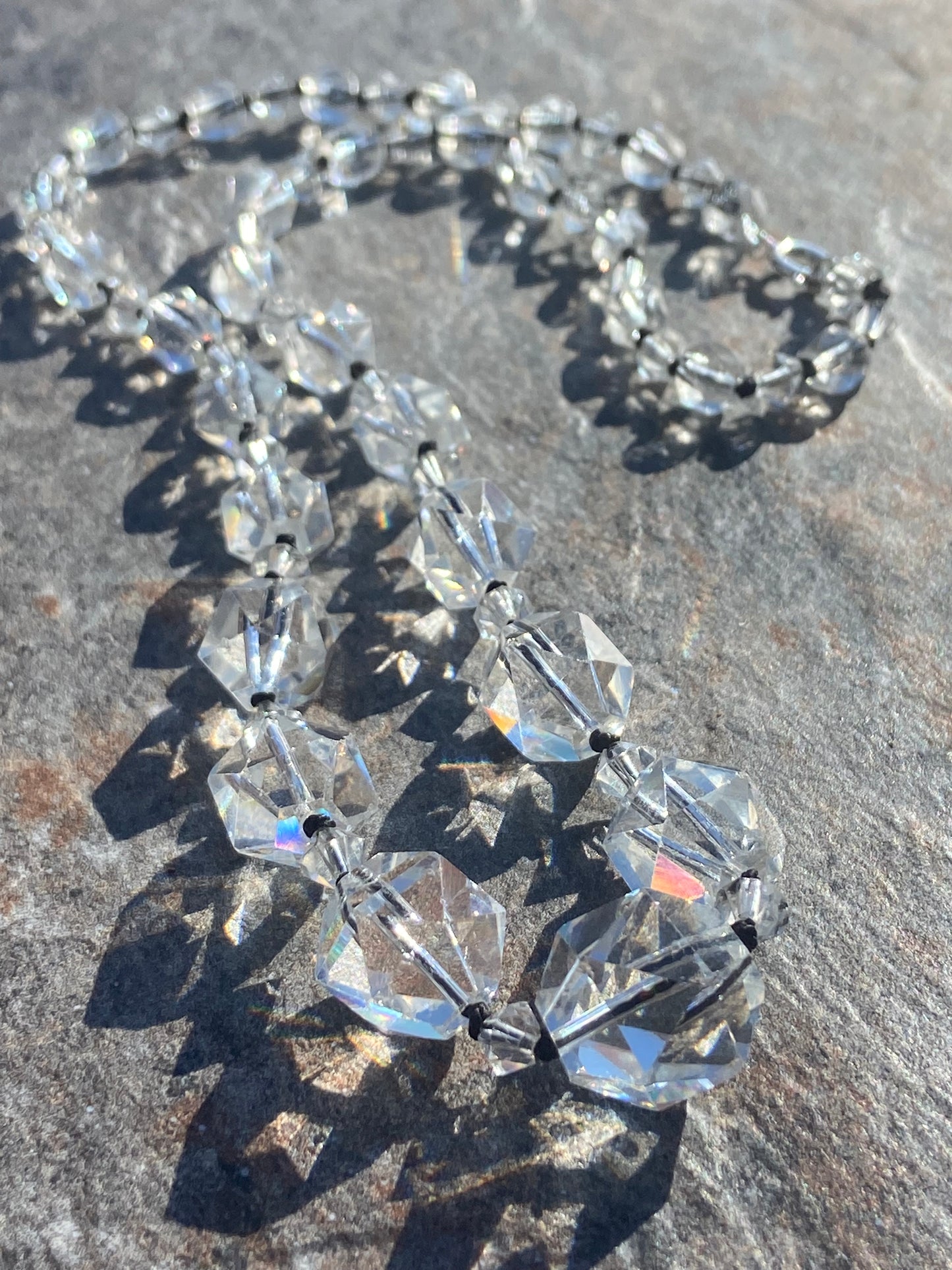 Rockin crystal necklace