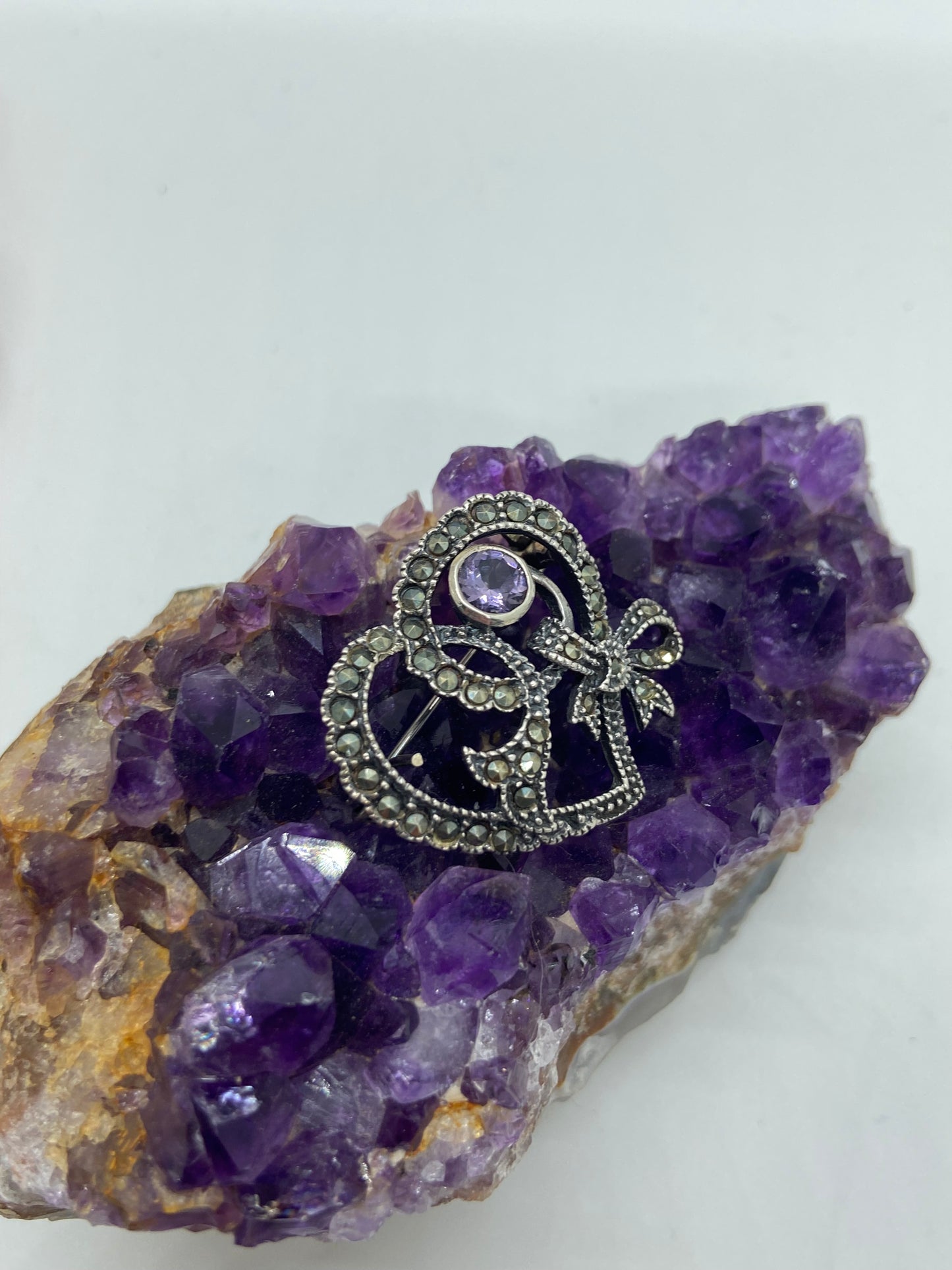 Amethyst Pin