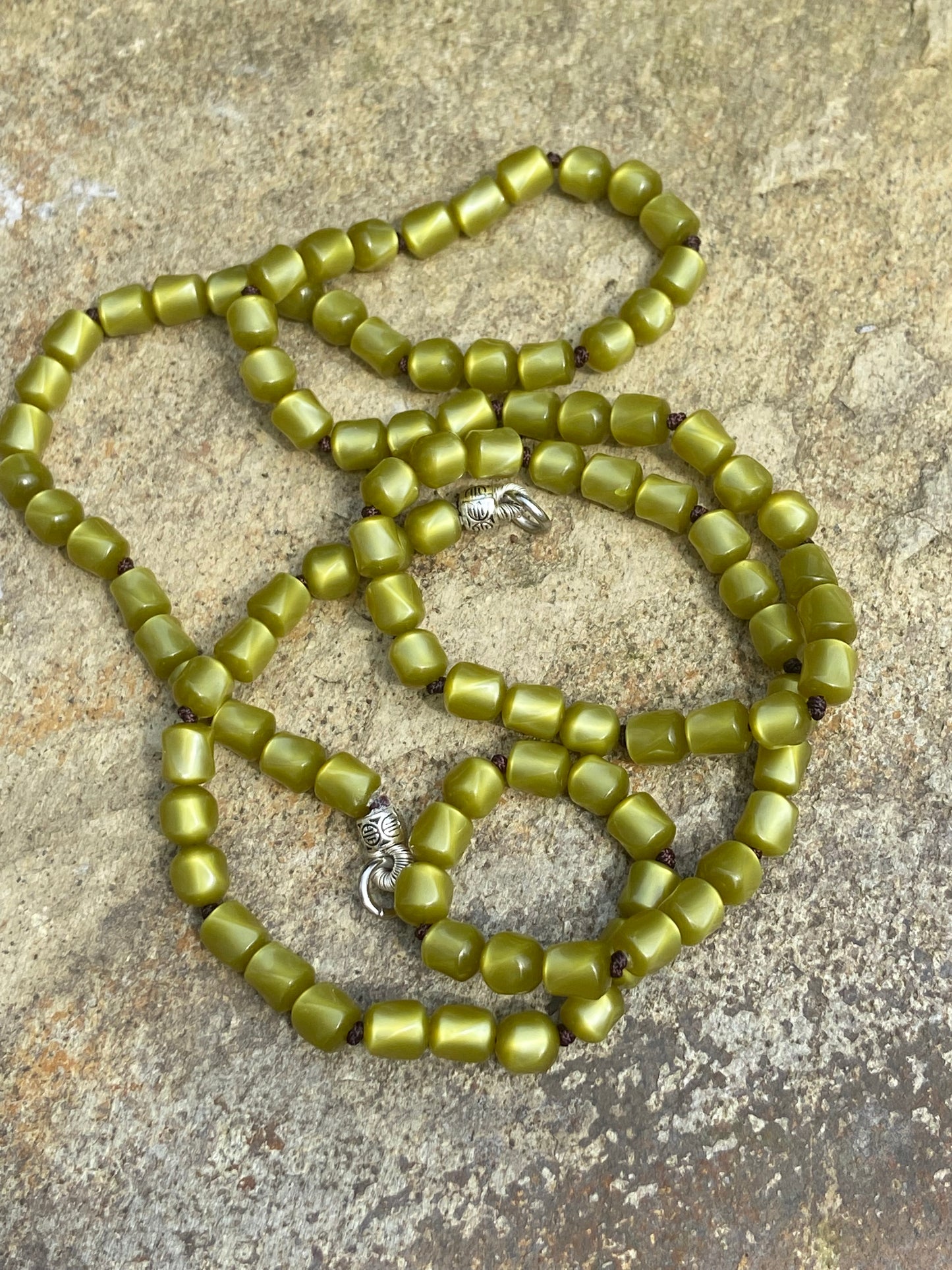 Green moonglow madness eyeglass chain