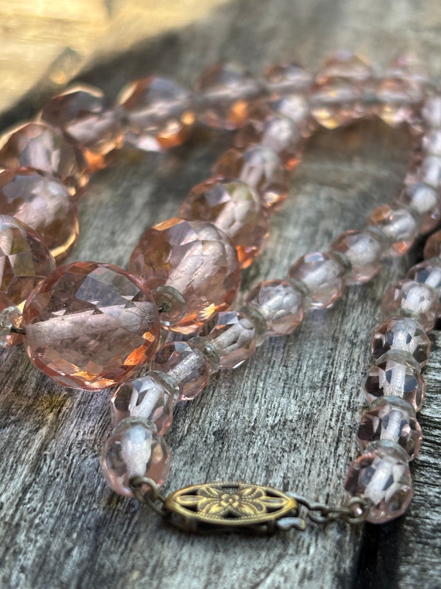 Pink glass