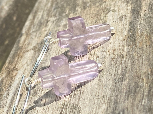 Amethyst cross