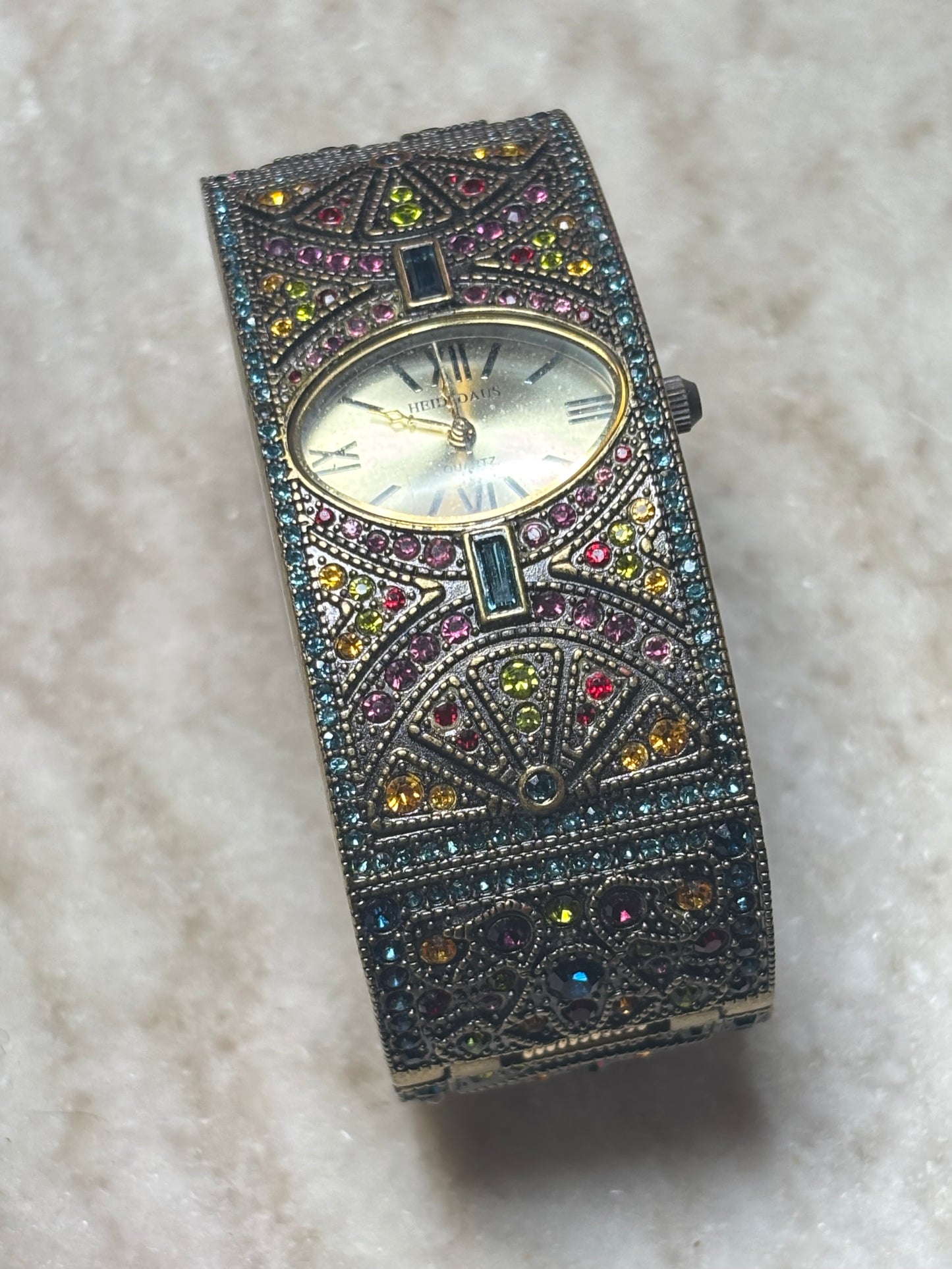 Heidi Daus Swarovsk watch