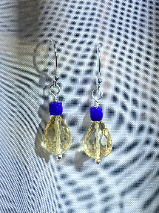 Citrine and lapis