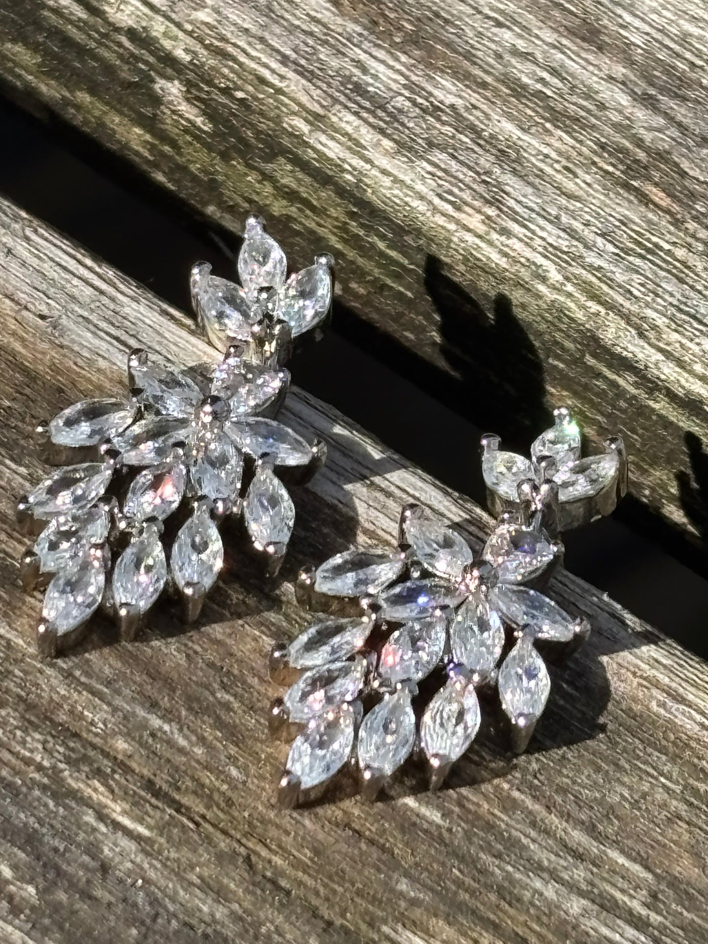 Cubic zirconia earrings