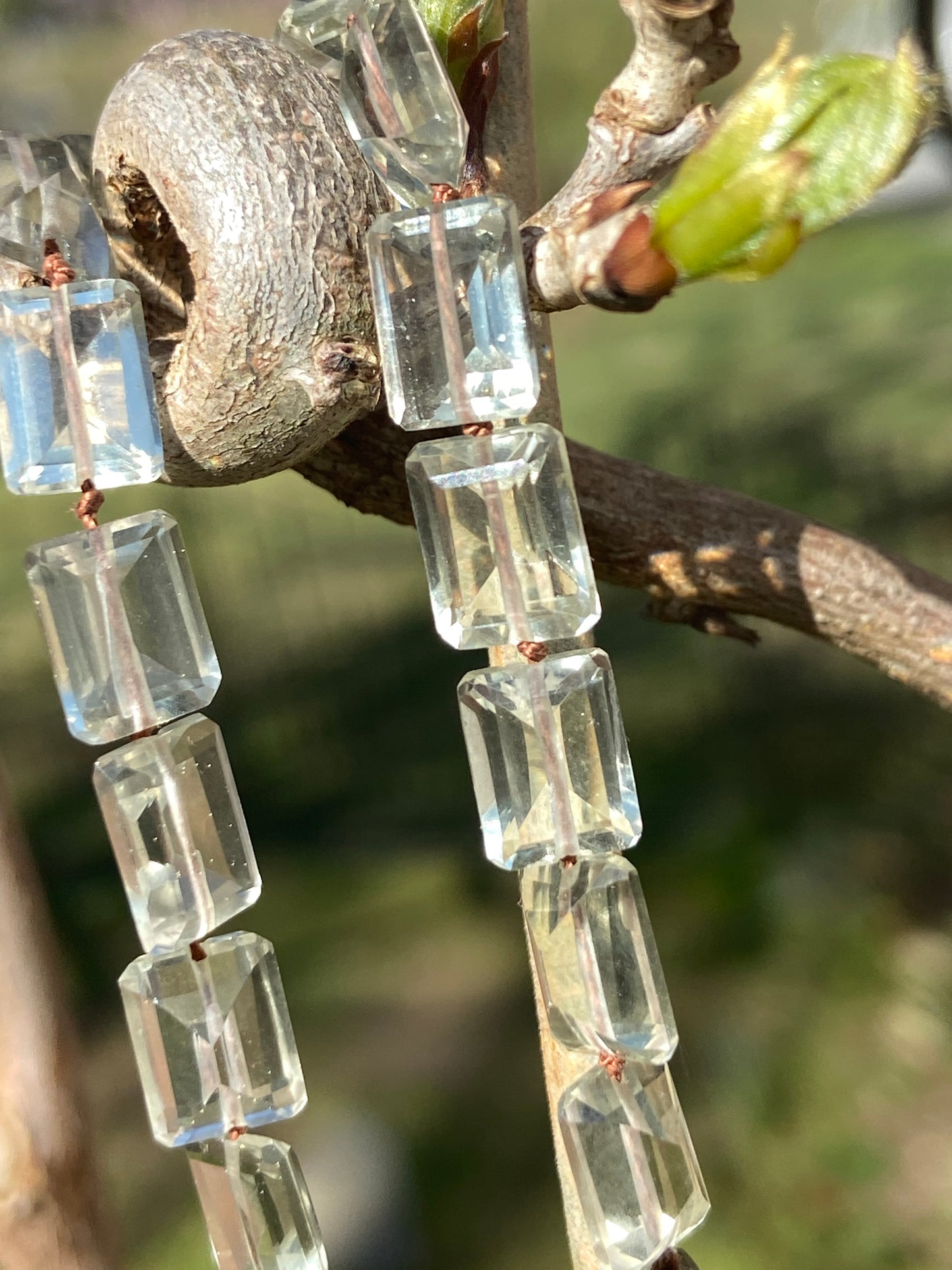 Green amethyst bracelet