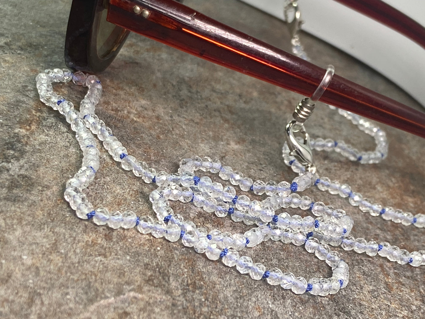 Topaz dreams eyeglass chain