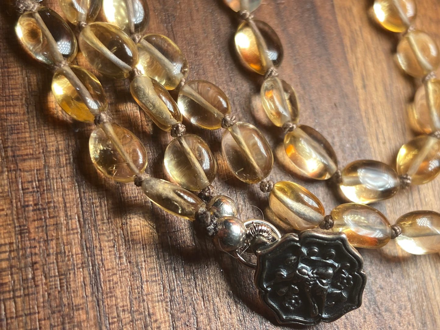 Citrine necklace