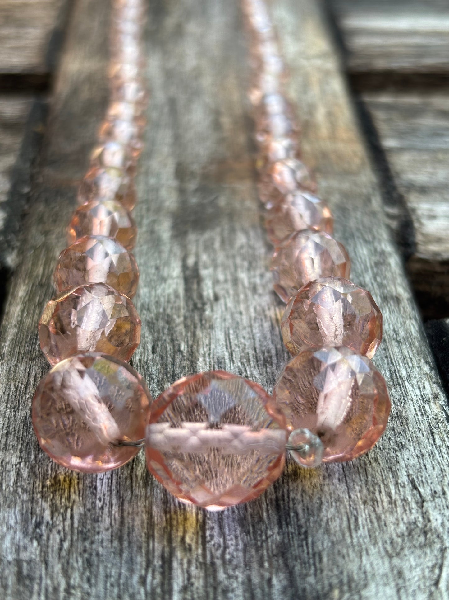 Pink glass