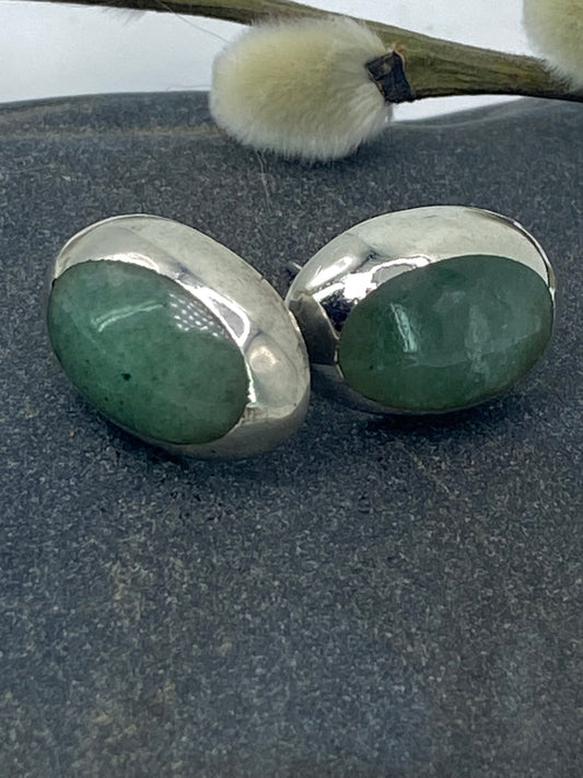 Jade studs