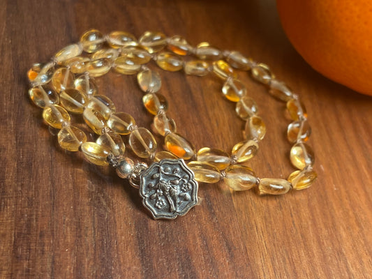 Citrine necklace