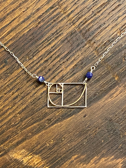 Golden ratio necklace