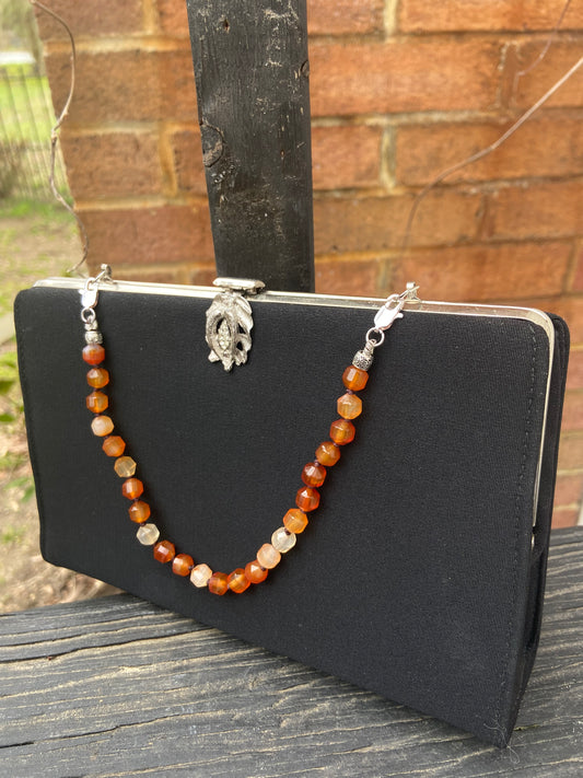 Craziy carnelian purse