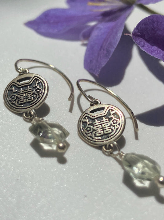 Double happiness Earrings