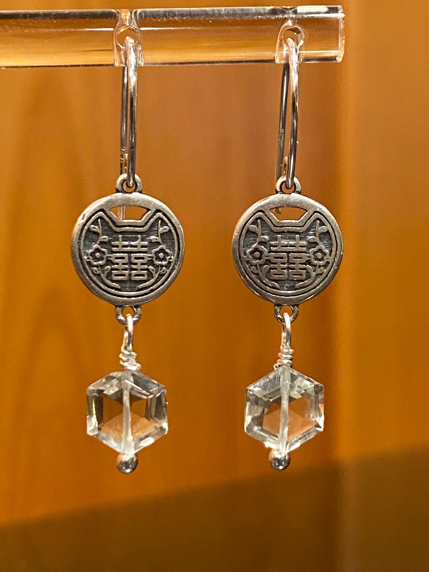 Double happiness Earrings